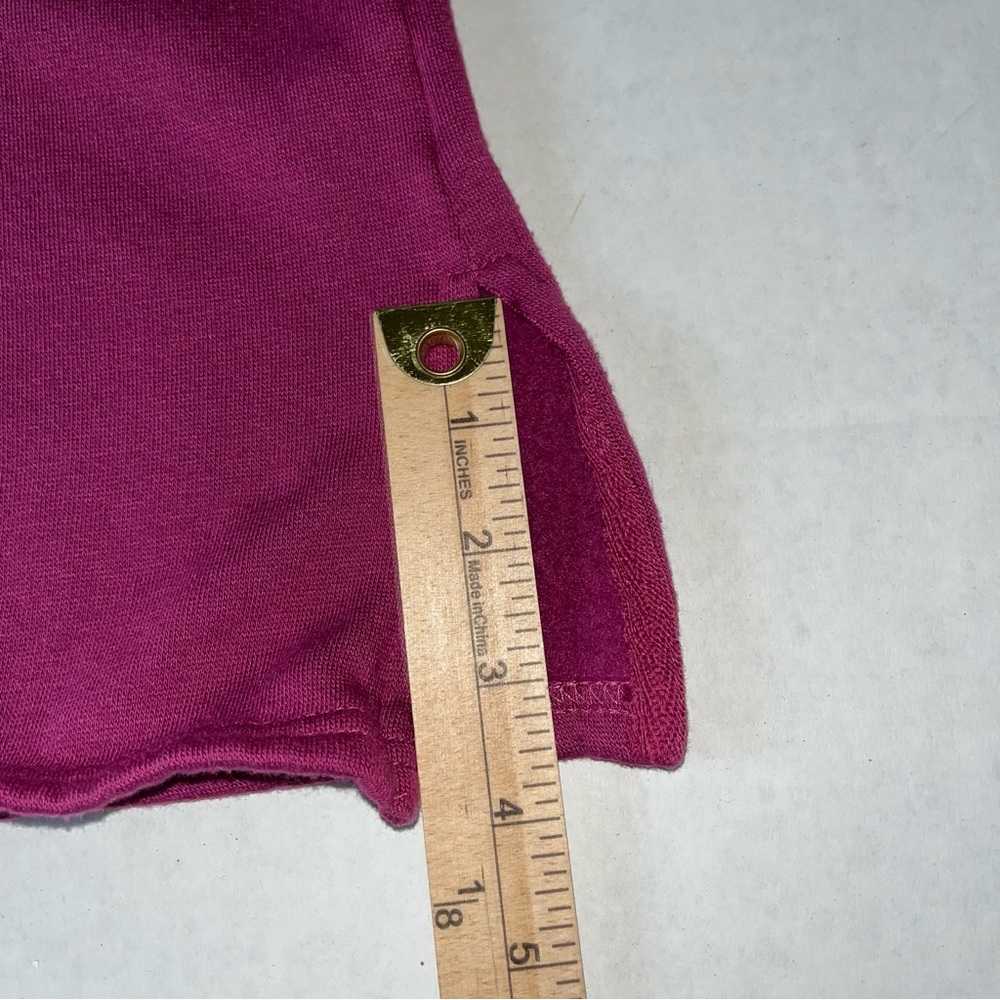 All American Comfort Long Sleeve Embroidered‎ Flowers Berry Sweatshirt 3X - Picture 9 of 11